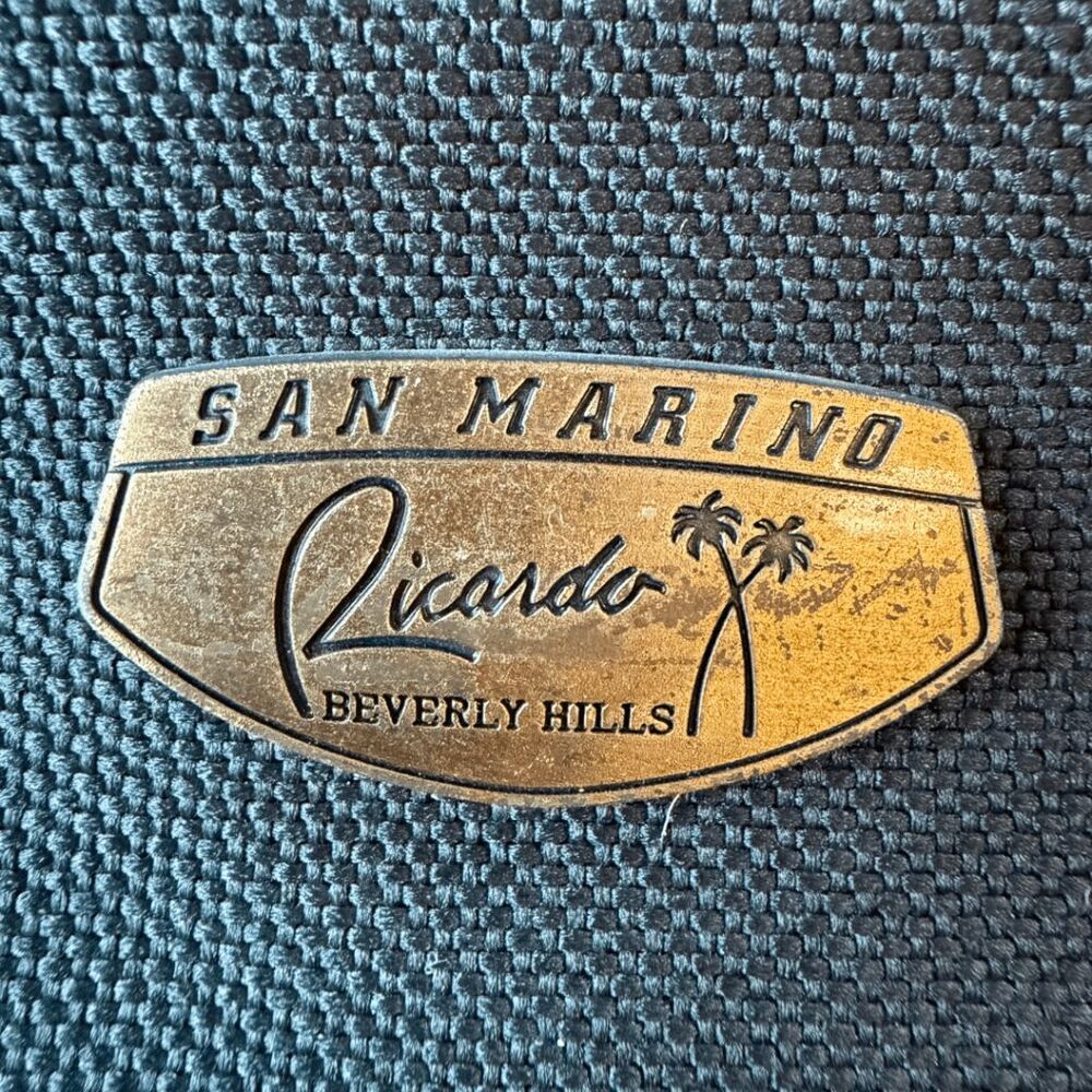 Ricardo Beverly Hills San Marino Men's‎ Toiletry Travel Organizer Bag Black - Picture 3 of 11
